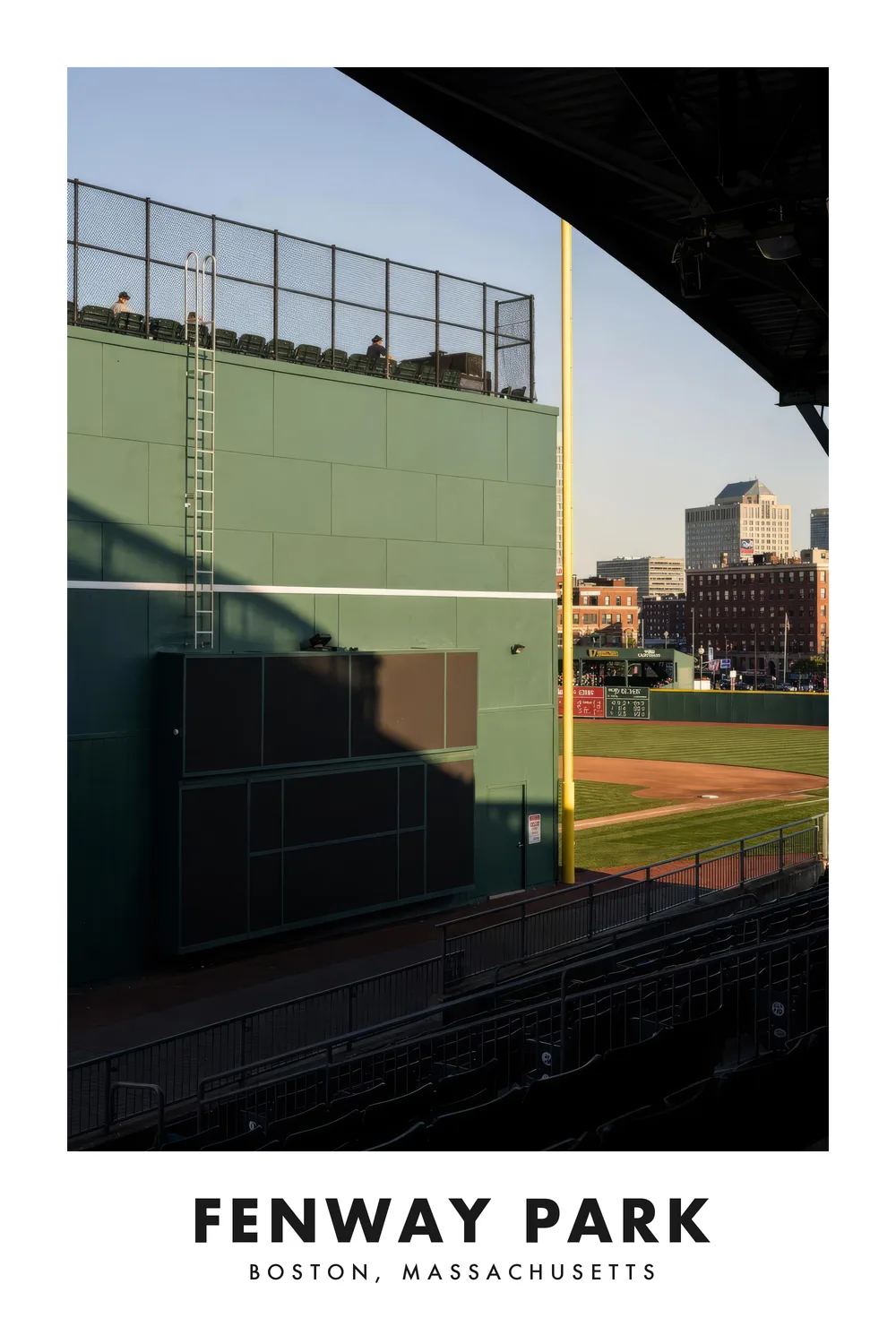 Fenway poster, Massachusetts